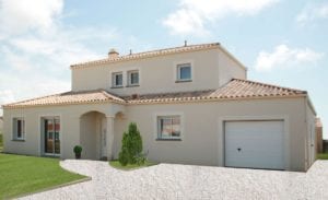 Revêtement mur extérieur maison - crépi